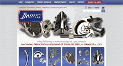 Desktop Screenshot of irvinginc.com